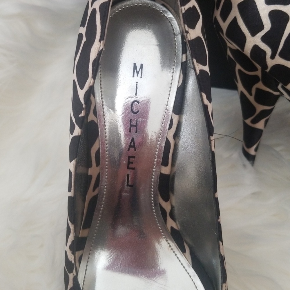 Sexy Animal Print Heels by Michael SZ 6 - Picture 7 of 8
